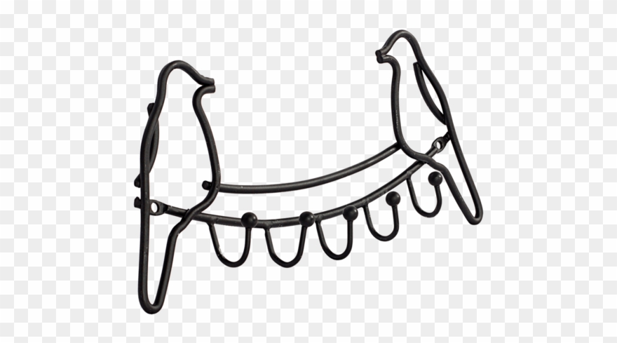 Tweet Wall Mount Key Rack Clipart