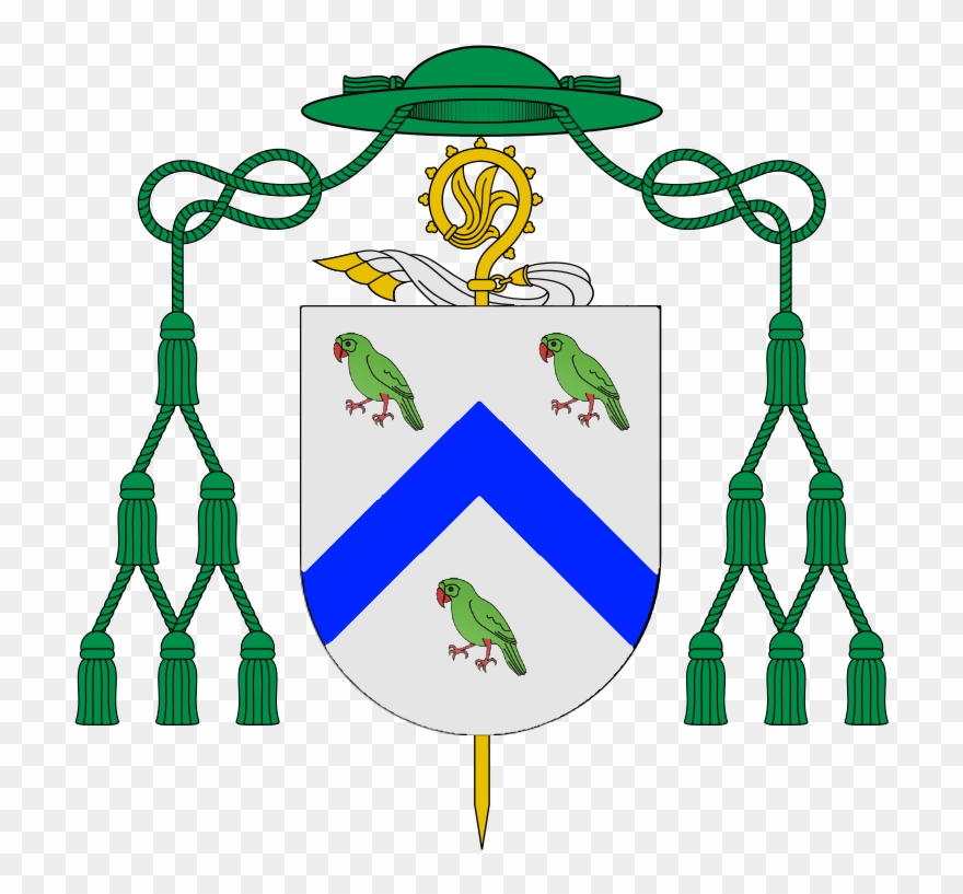 Coat Of Arms Godefridus Rycx - Bishop Barres Coat Of Arms Clipart