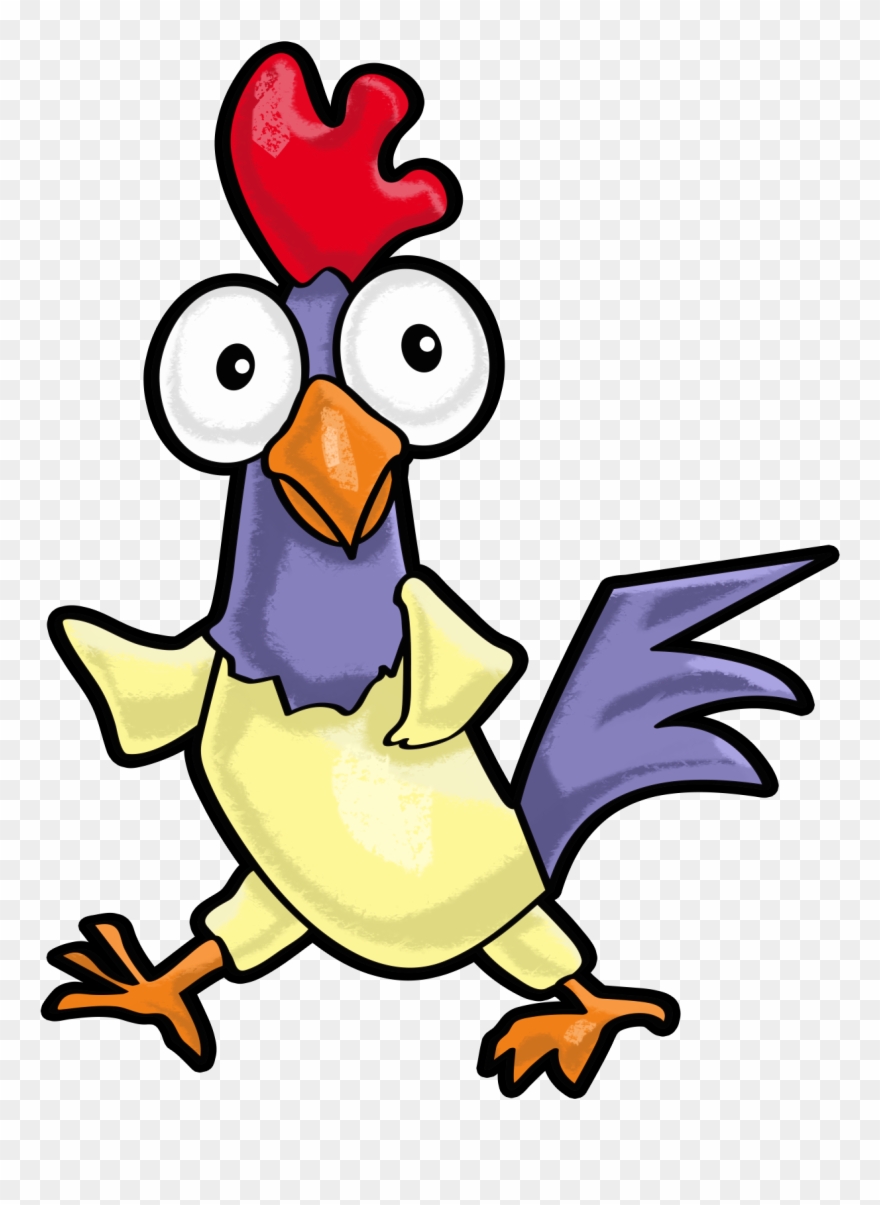 Fun Rooster Characters For Rooster Race Game - Character Clipart