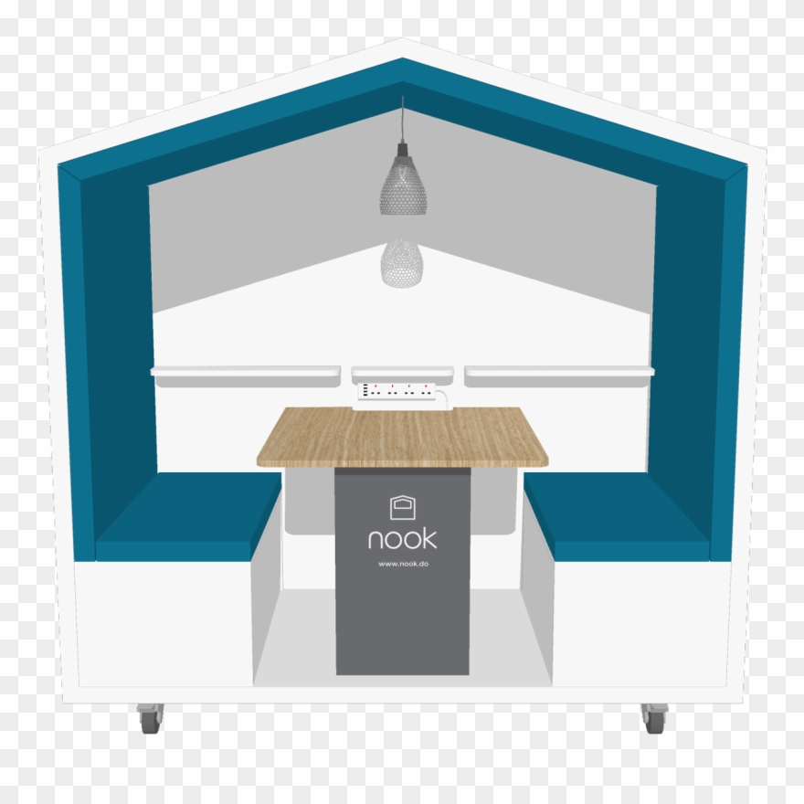 Nook Mobile Meeting Pod Mobile Meeting Work Pod For - Nook Meeting Pod Clipart