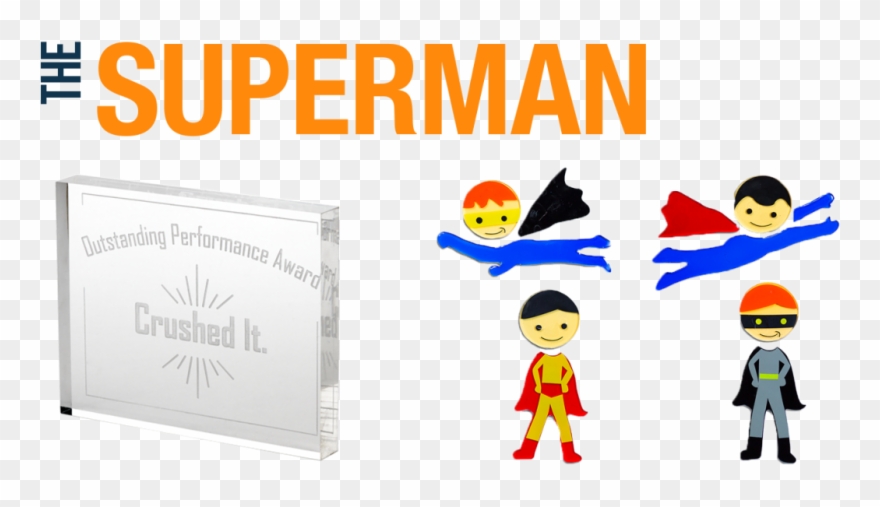 Officelife™ Award - Design Ideas Gelgems Window Clings, Super Heroes, Large Clipart