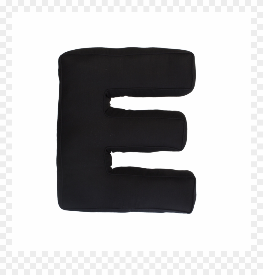 Preschool Clip Art Black White Images Gallery - Letter E In Black - Png Download