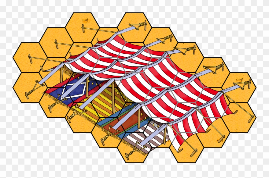 Clipart Tent Bedouin Tent - Illustration - Png Download