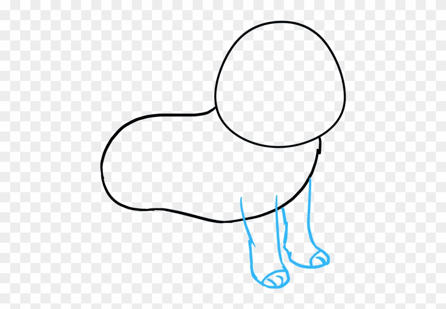 How To Draw Pug - Drawing Clipart