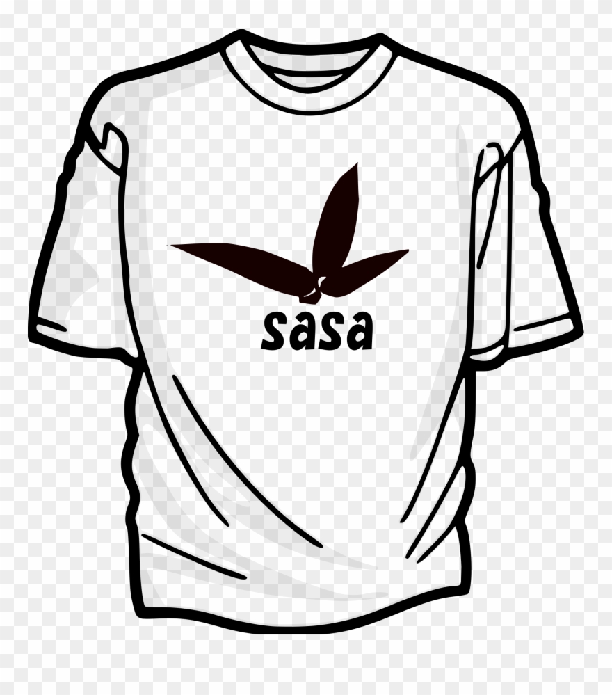 Tshirt With Sasa Logo Banner Stock - T Shirt Logo Clipart - Png Download