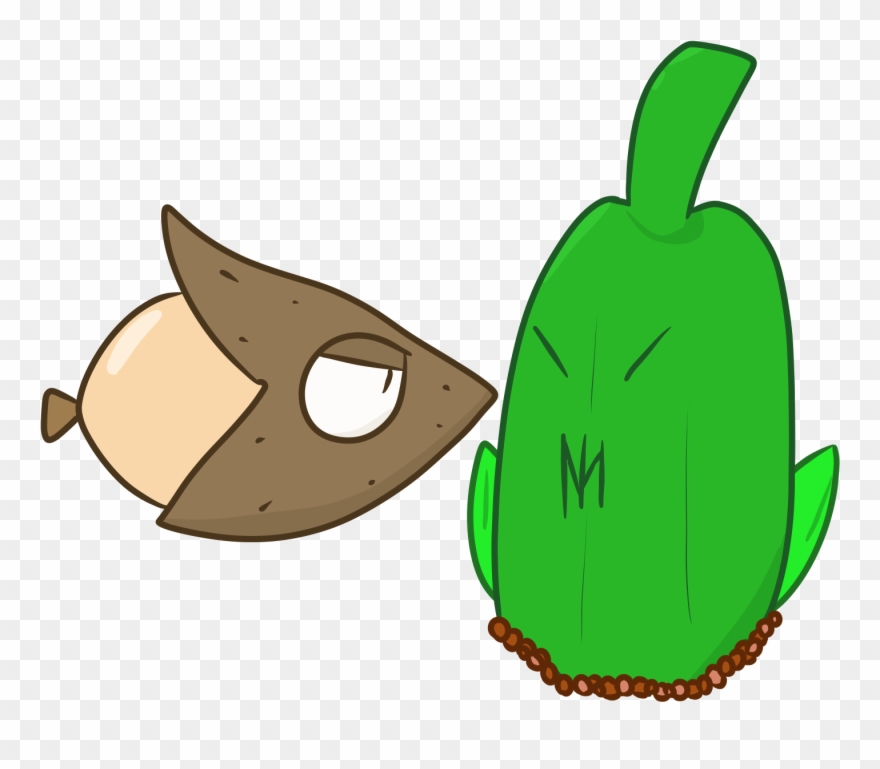 Unstoppable Forsythia And Immovable Okra - Okra Clipart