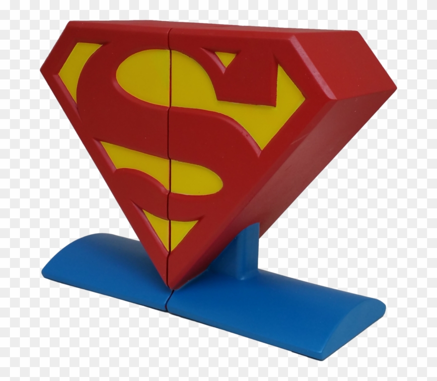Dc Comics Superman Logo Bookends Superman Logo, Dc - Superman Logo Clipart