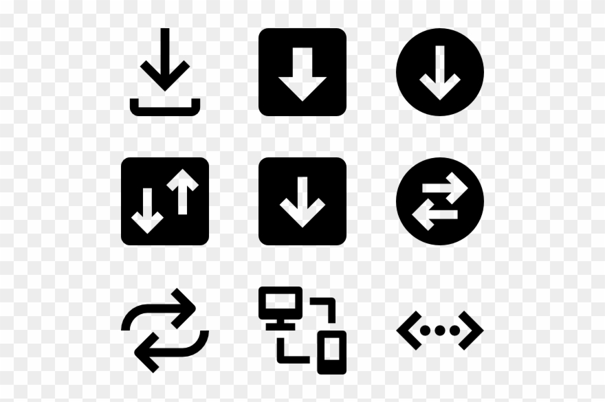Data Transfer Icon Clipart
