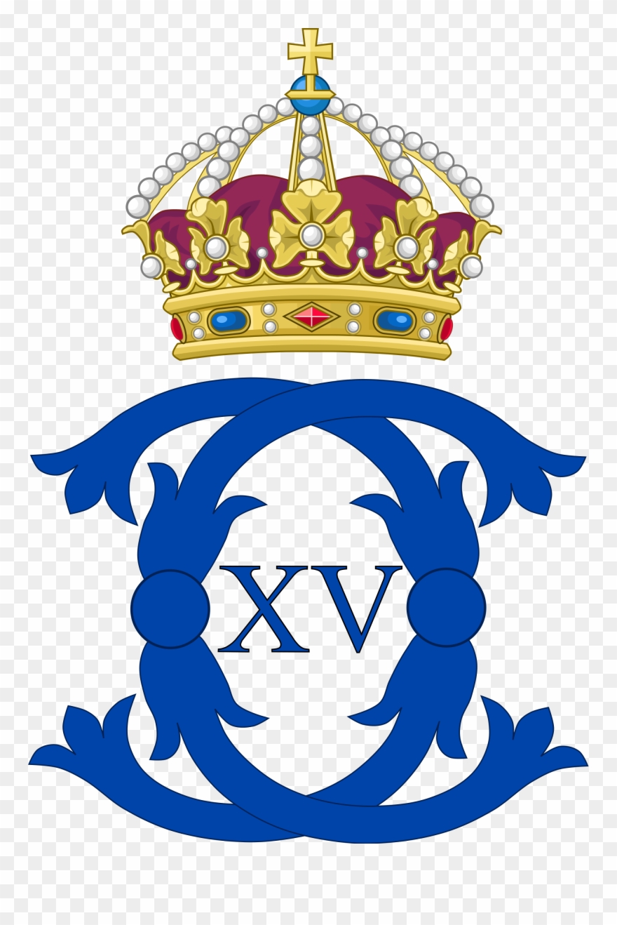 King Charles Xv Of Sweden - Carl Xv Monogram Clipart