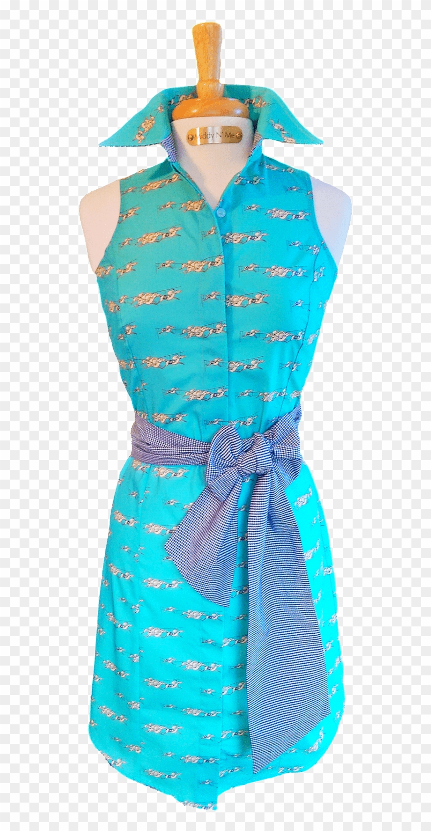 Equestrian Inspired Love Dress - Dress Clipart