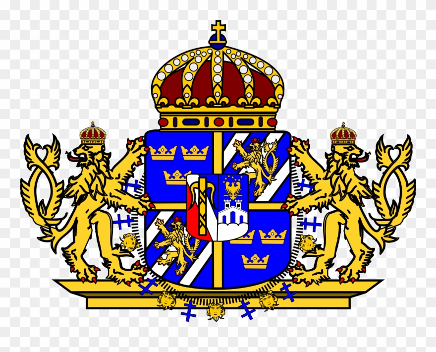 Open - Swedish Greater Coat Of Arms Clipart