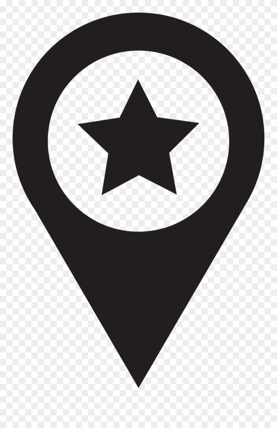 Pointer Map Icon Vector Gps Png Image - Logo Gps Hitam Putih Clipart