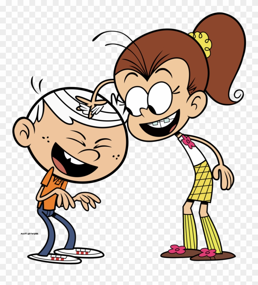 Lincoln And Luan By Mandash1996 Loud House Characters, - Loud House Lincoln And Luan Clipart