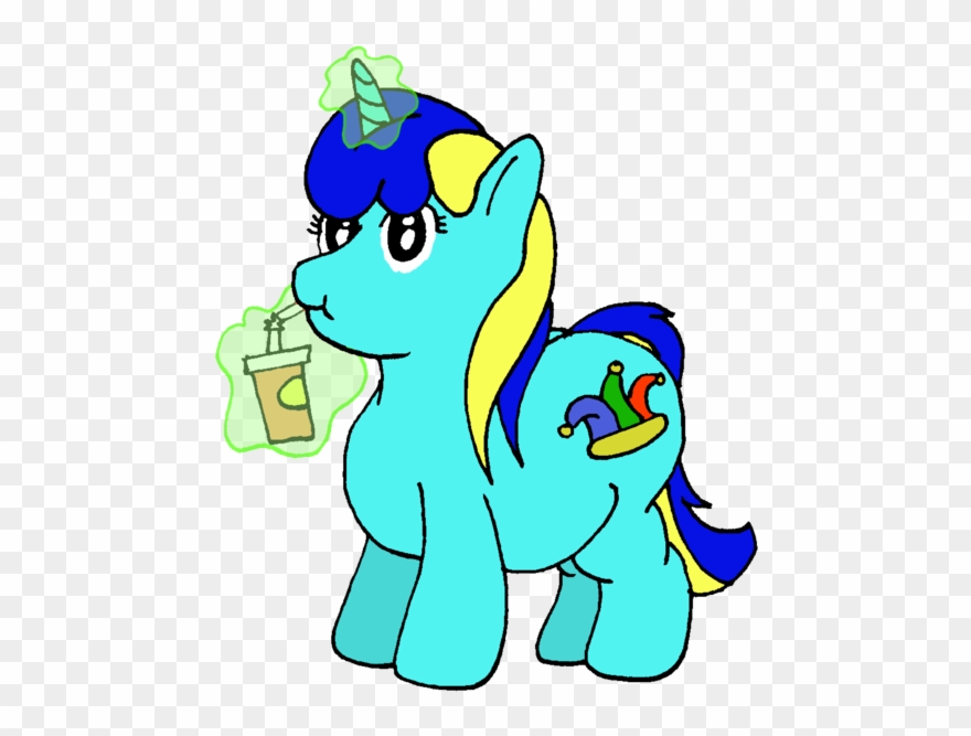 Fatponysketches, Drinking, Fat, Filly, Hay Burger, - Cartoon Clipart