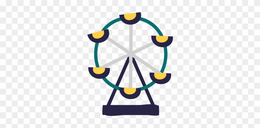 Vintage Ferris Wheel Event Clipart