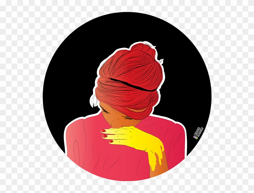 Itchy Nose - Circle Clipart