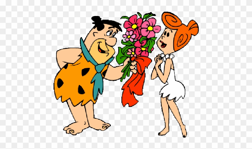 Clip Art - Pedro Picapiedra Y Wilma - Png Download