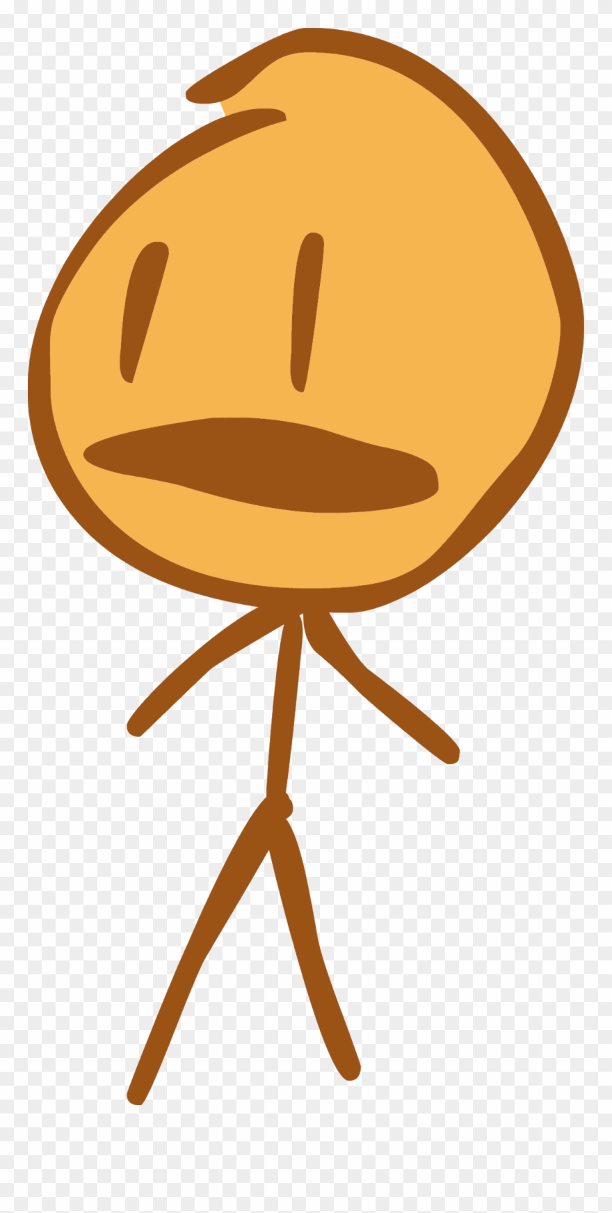Orange David Talking 1 - Pbs Kids Go Clipart