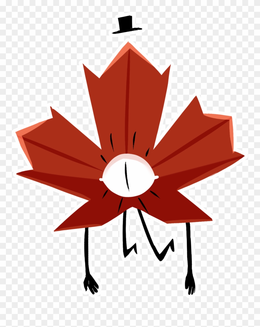 “ Mar, @mapleleauf's Demonic Guardian ” I Loved This - Heart Maple Png Clipart