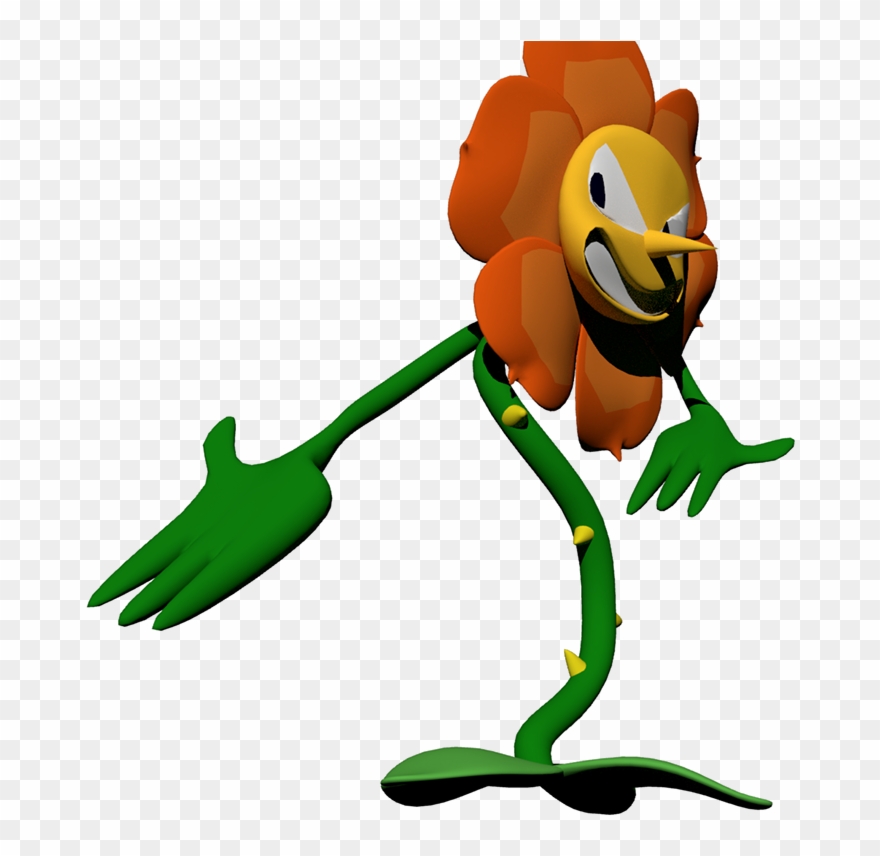 Created A 3d Rendition Of 'cagney Carnation' From The - Cagney Carnation Clipart
