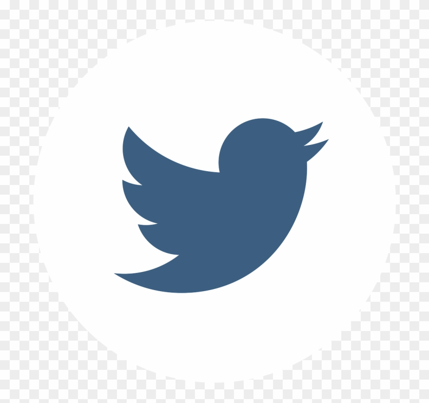 Welcome - Twitter Navy Blue Icon Png Clipart