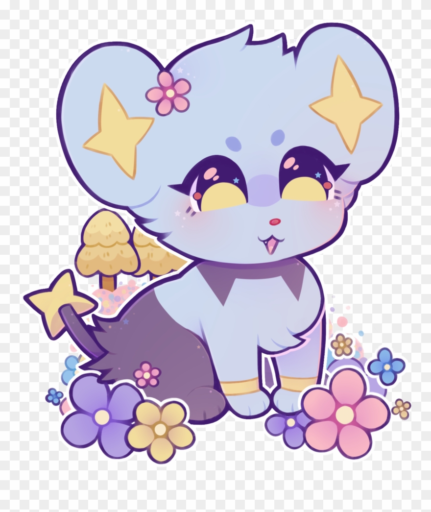 Shinx In Floaroma Meadow 🌷 Clipart