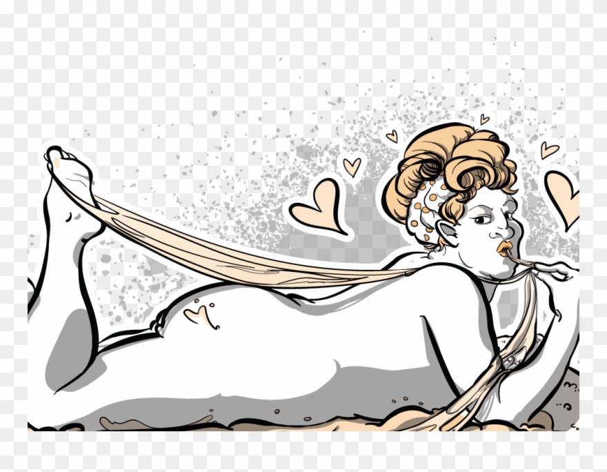 Pizza Pin Ups, - Art Clipart