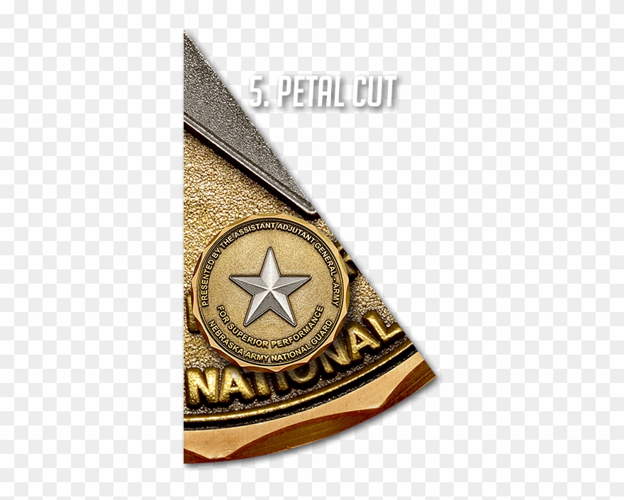 Petal Cut Edges - Emblem Clipart