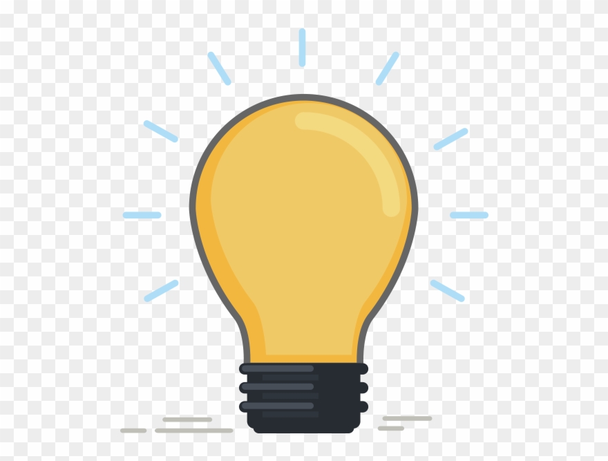 Helpful Information - Incandescent Light Bulb Clipart