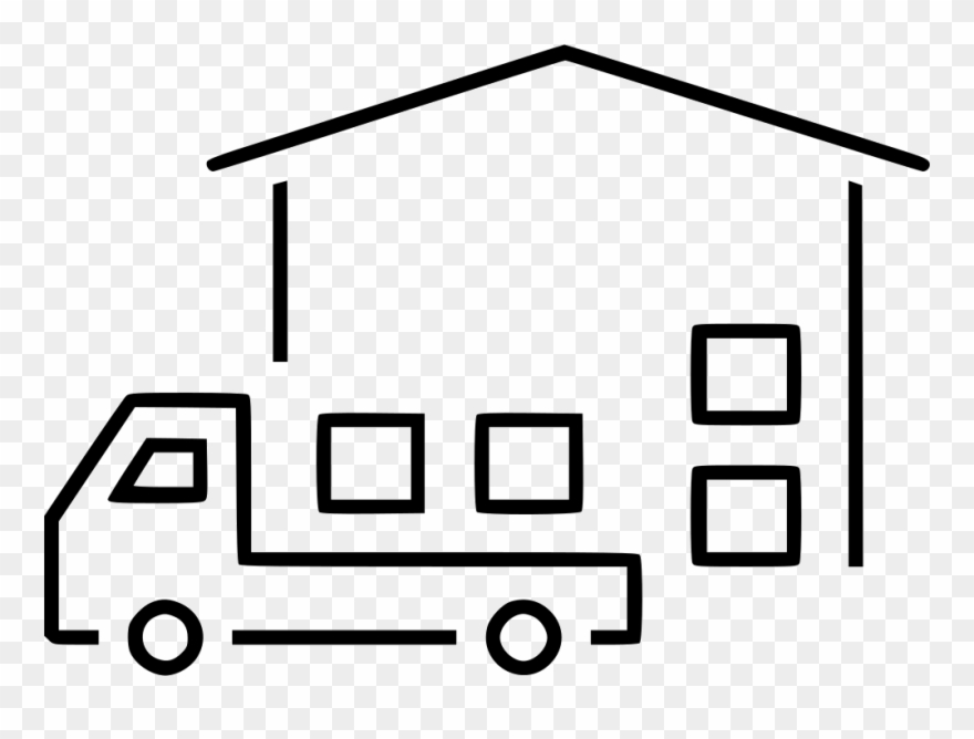 Delivery Storage Unit Warehouse Truck Comments - Warehouse Clipart