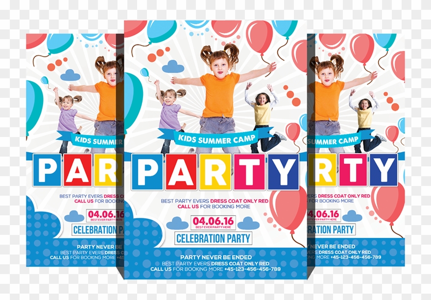 Children Jumping Clipart