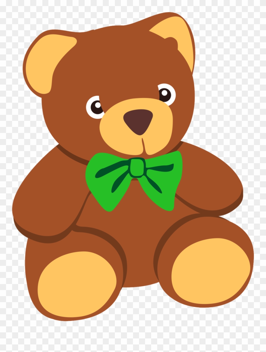Embroidery Digitizing Format As Well As In Vector Format - Teddy Bear Clipart