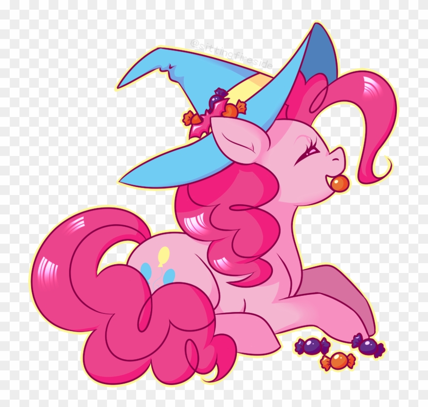 Anzicorn, Candy, Earth Pony, Eating, Eyes Closed, Female, - Pinkie Pie Clipart