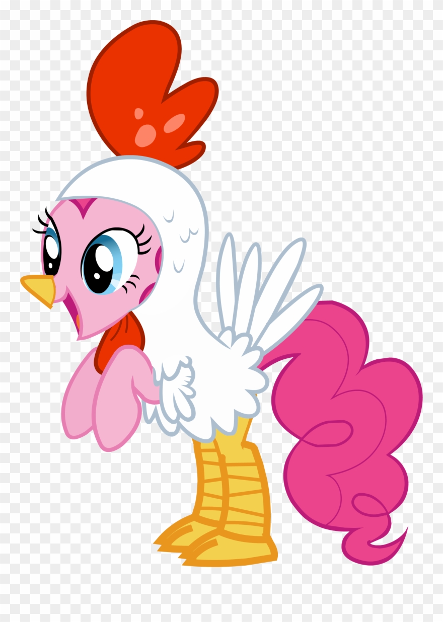 Castle Creator, Official, Pinkie Pie, Safe, Simple - Mlp Pinkie Pie As A Chicken Clipart