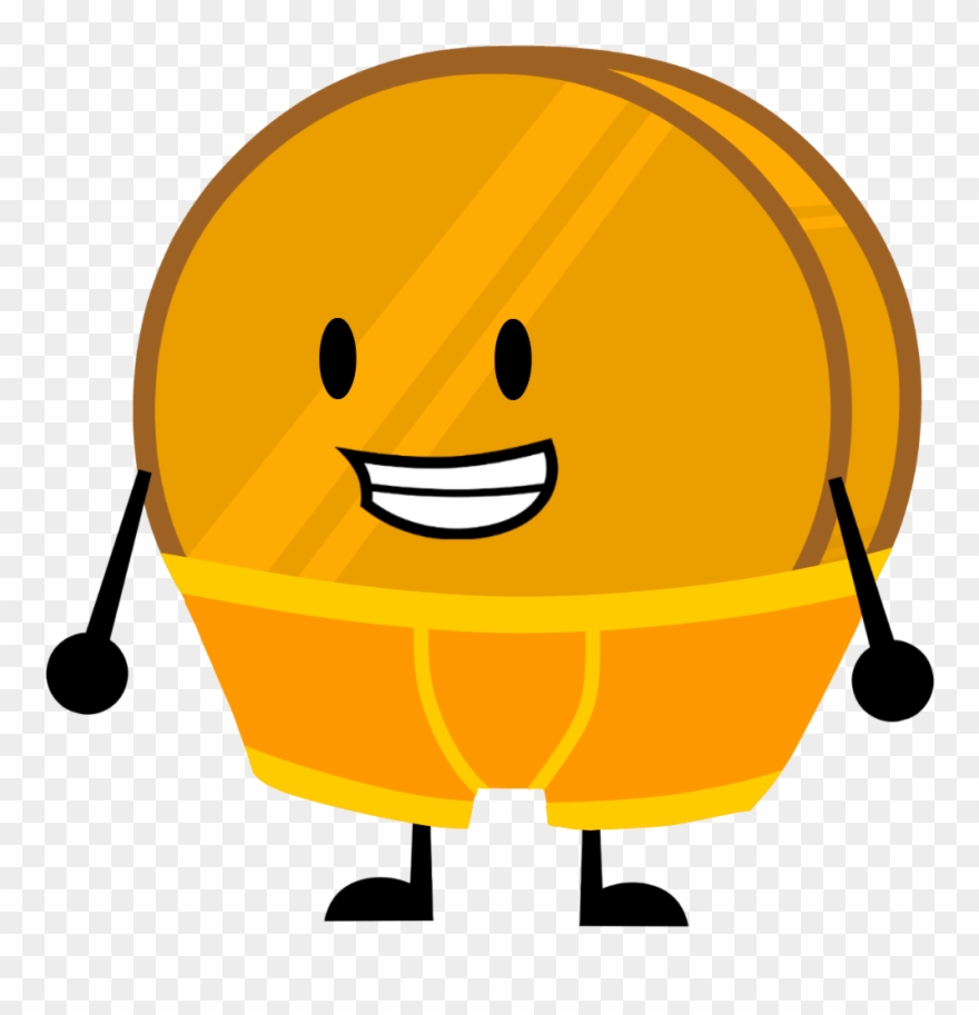 Coiny Underpants - Bfdi Firey Underwear Clipart