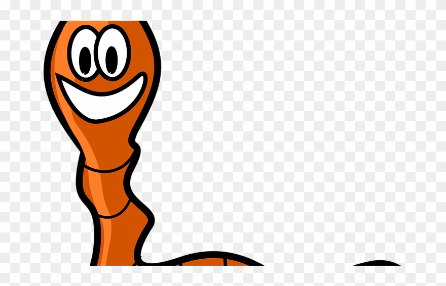 Cartoon Worm Clipart