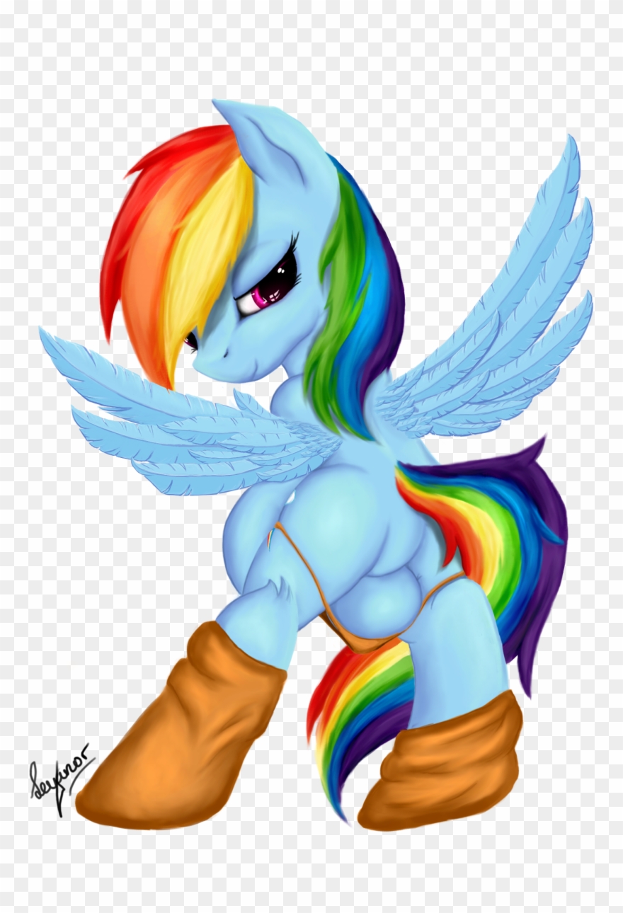 Leyanor, Clothes, Dead Source, Featureless Crotch, - Rainbow Dash In Panties Clipart