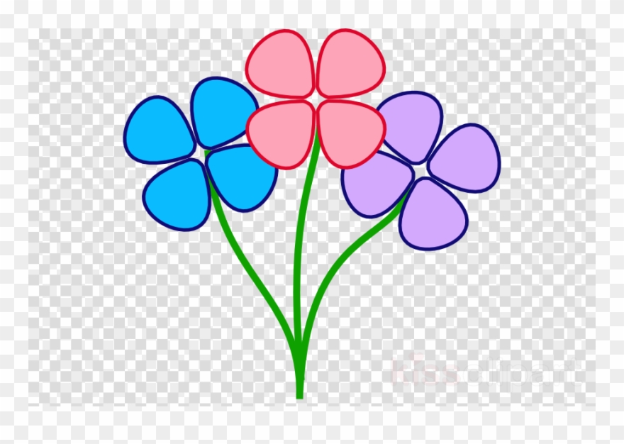 Flower Clipart Clip Art - Transparent Background Group Icon - Png Download