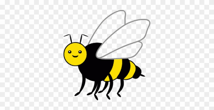 Bee Clipart Animation - Bee Gif Transparent Background - Png Download