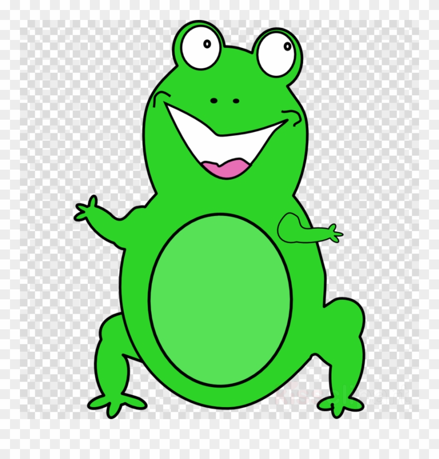 Happy Frog Png Clipart Frog Amphibians Clip Art - Frog Animated Transparent Png