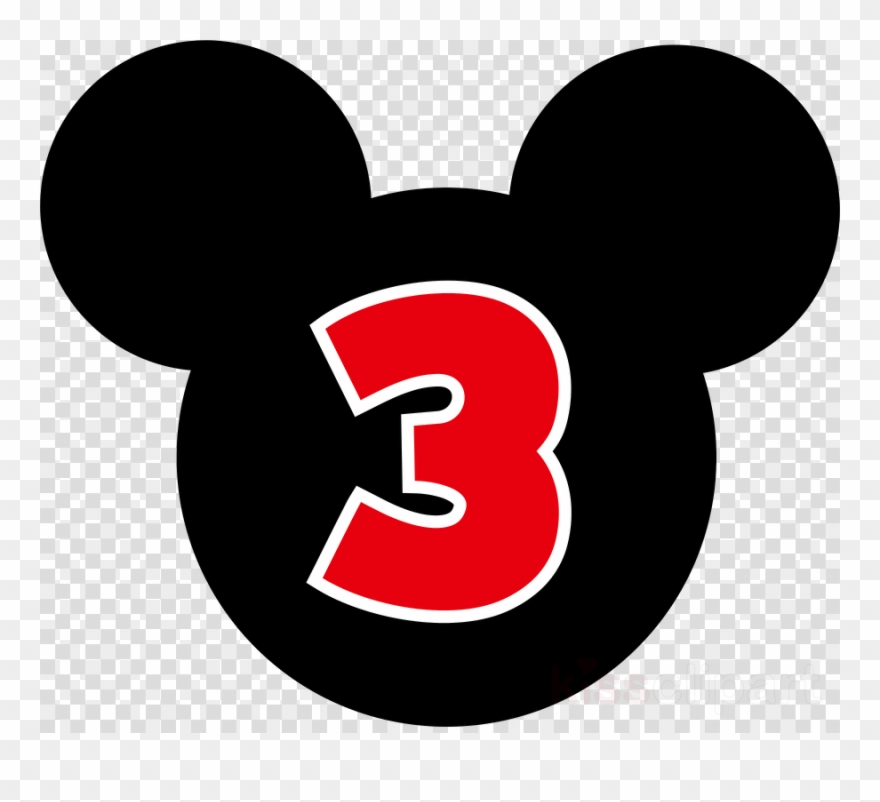Download Numero 2 De Mickey Clipart Mickey Mouse Minnie - Mickey Mouse Numero 5 - Png Download
