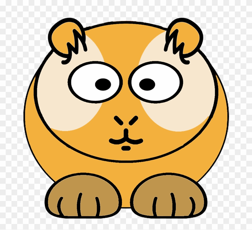 Guinea Pig - Cartoon Clipart