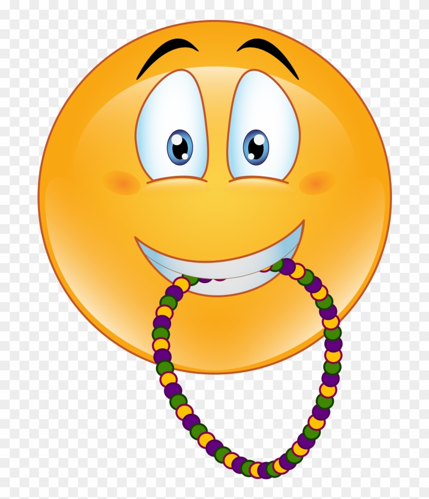 Mardi Gras Emojis - Emoji Clipart