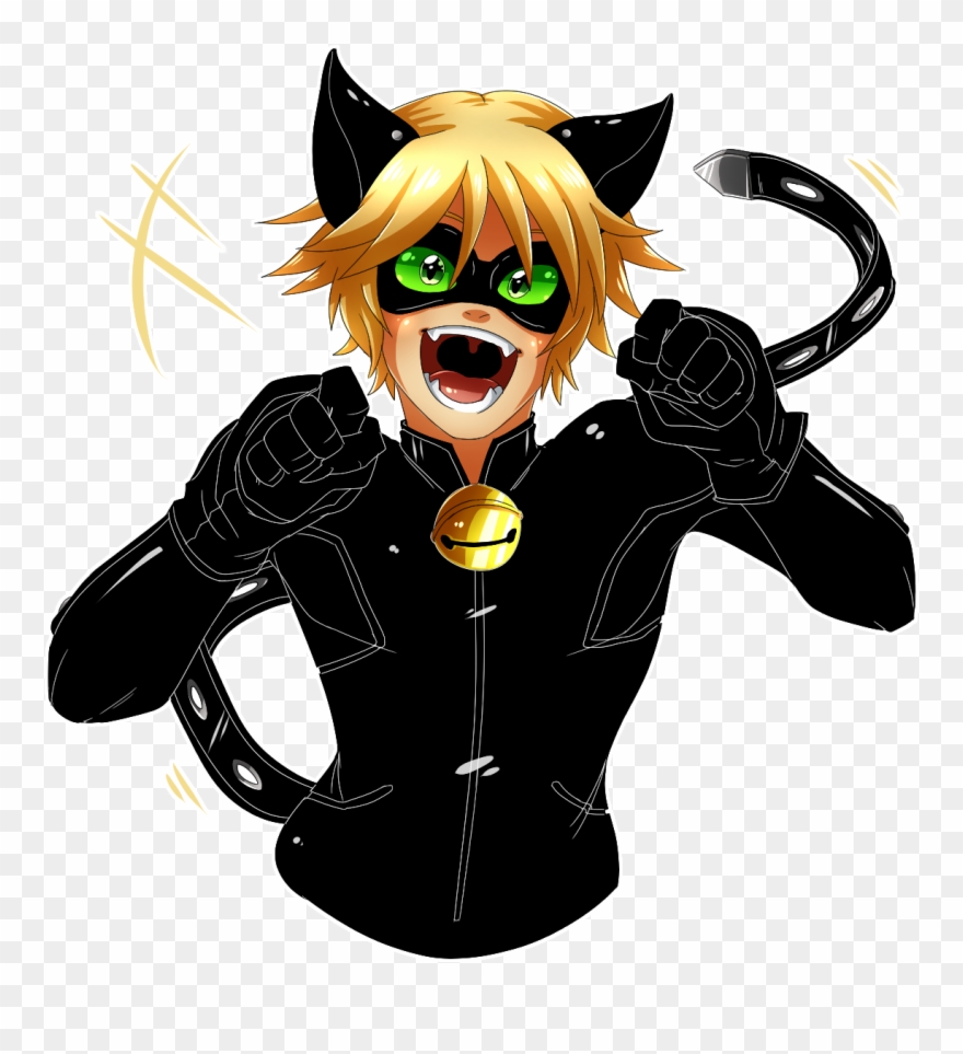 Chat Noir Miraculous Ladybug Know Your Meme - Miraculous Chat Noir Png Clipart