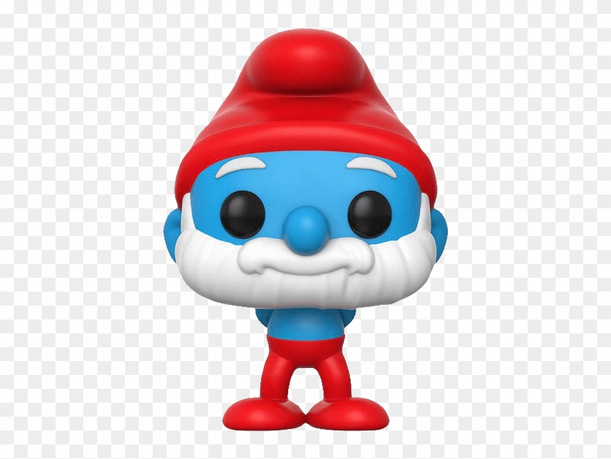 The Smurfs - Papa Smurf - Funko Pop! Animation: The Smurfs - Papa Smurf Clipart