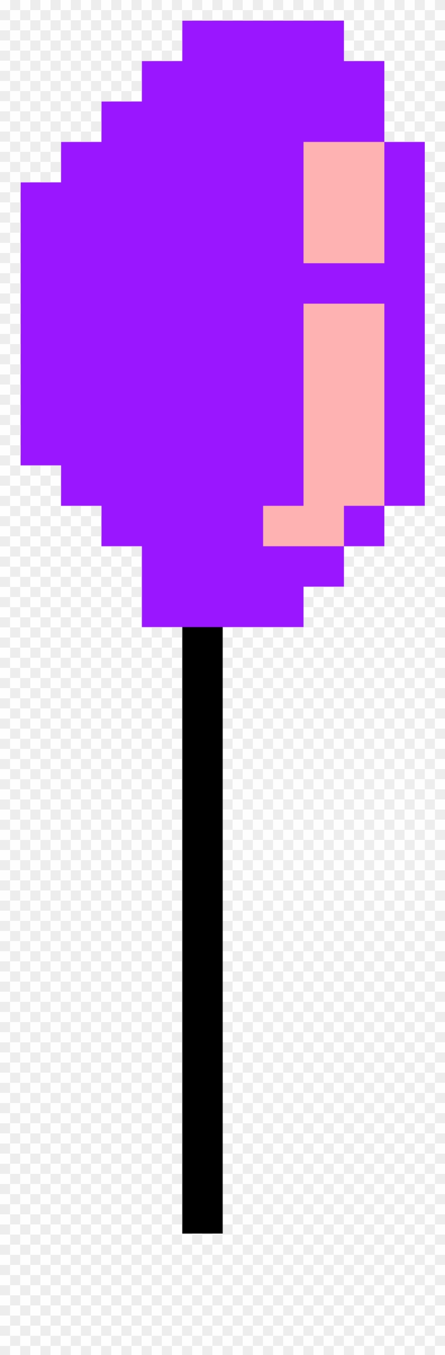 Purple Balloon - Pixel Kiss Png Clipart