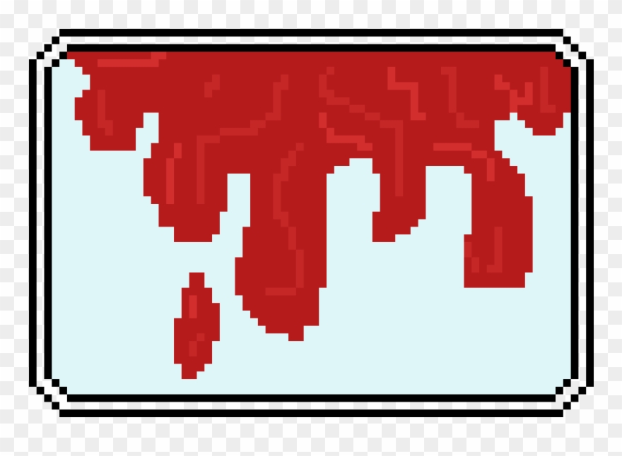 Self Interpretation Red Dripping Liquid Clipart