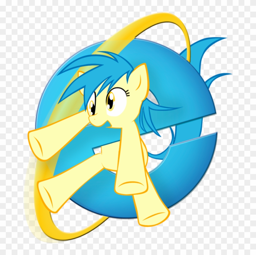 Pony Yellow Vertebrate Cartoon Clip Art Fictional Character - Png Download