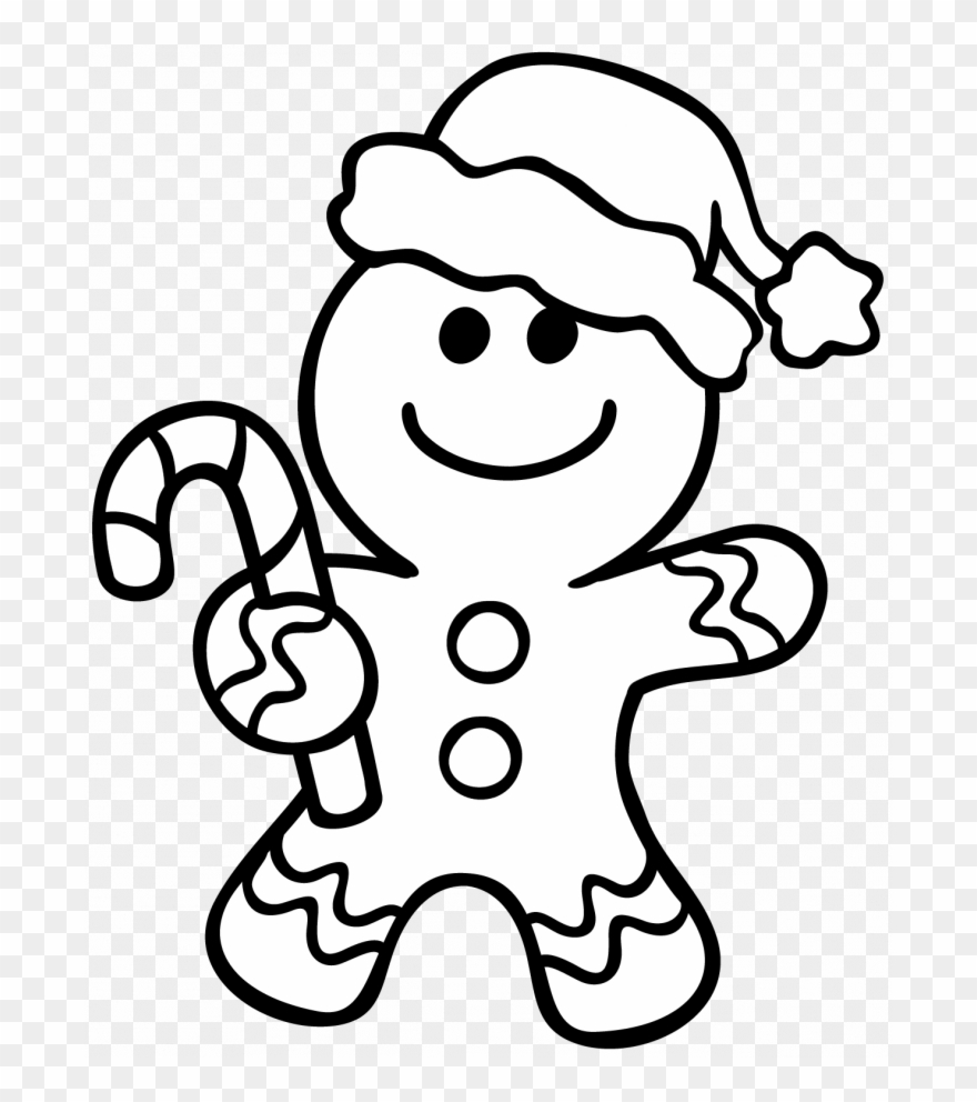 Christmas Coloring Page Gingerbread House Modern Home - Christmas Coloring Pages Gingerbread Man Clipart