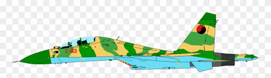 Angolan Su-30k In Clipart
